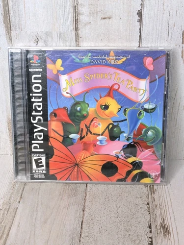 Miss Spider's Tea Party PS1 PlayStation 1 - Complete CIB Tested Works
