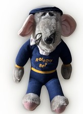 Vintage 1983 Hasbro Roland Rat Breakfast TV Superstar Soft Toy Plush Teddy