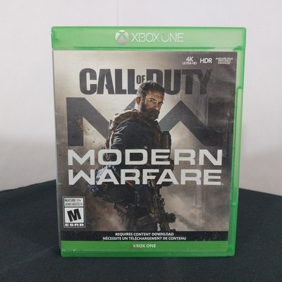 Call of Duty Modern Warfare XBox One Game Disc; Good Condition!