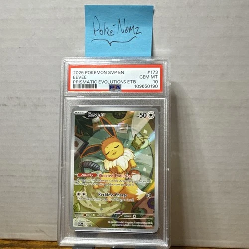 Eevee 173 Scarlet & Violet Black Star Promo Holo PSA 10