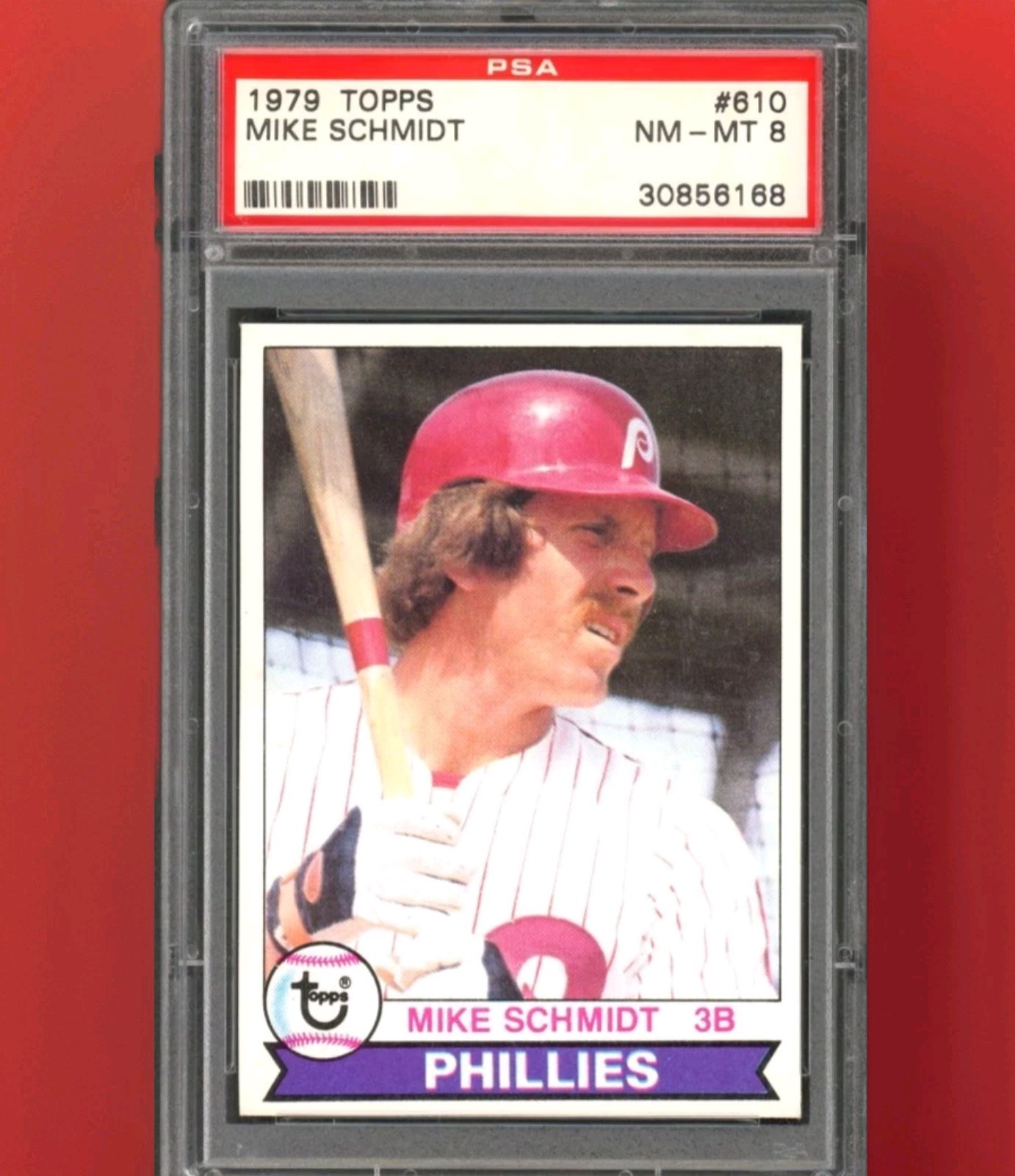 1979 Topps - Mike Schmidt #610 PSA 8
