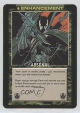 1995 Spawn - Power Cardz Trading Card Game Arsenal FC Arsenal #114