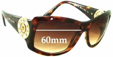 SFx Replacement Sunglass Lenses fits Bvlgari 8007-B - 60mm Wide