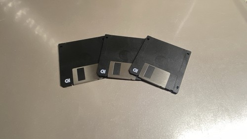 (3-PACK) Floppy Disk HD 3.5" IBM Formatted 1.44 MB USA Seller