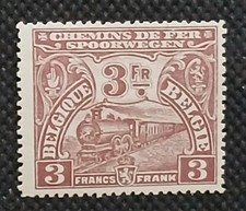Belgium Railway 1920 Scott #Q99 Mint