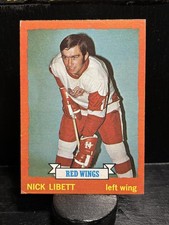 Nick Libett #49 1973-74 Topps Detroit Red Wings