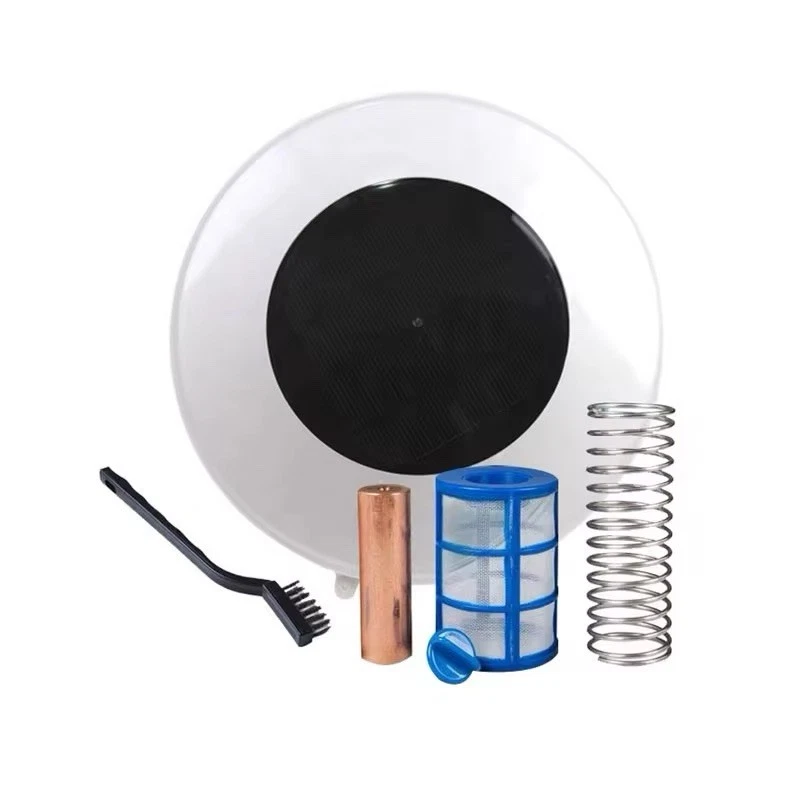 Ionizador solar para piscina cloro-limpiador de agua automático y purificador de agua hasta 35.000 galones Foto 2 de 4