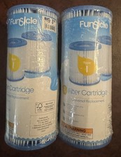 LOT OF 2: (2 PACK) Funsicle Type I Pool Filter Cartridge Universal Sealed/ NEW