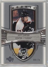2005-06 Upper Deck The Cup Platinum Parallel 8/25 Jeff Carter #176 4f5