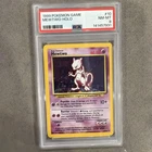 Pokémon TCG Mewtwo Base Set PSA 8