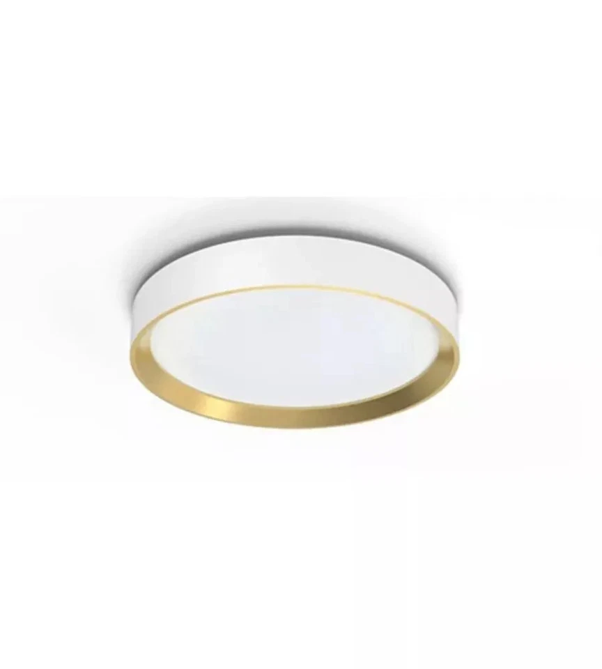 PLAFONIERA LED DA INTERNO PHILIPS "HANNO" BIANCA E ORO 4000K