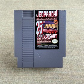 Jeopardy! 25th Anniversary Edition NES Loose Authentic Tested VG