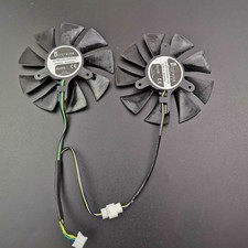 Pair Fans Cooler Fan For ZOTAC GTX 1060 1070Ti 1080Ti Mini GFY09010E12SPA 85mm