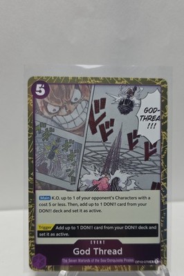 God Thread (Pirate Foil) OP10-079 Premium Booster -The Best- Vol. 2 Foil