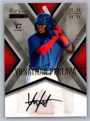 Yonathan Perlaza 2024 Wild Card Matte Xplode Autograph /2 #MXPA-YP