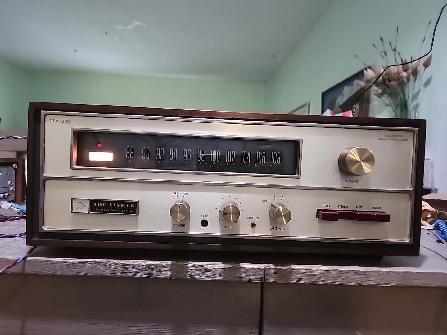 Fisher TFM-300 vintage audio equipment - eBay listing photo 1