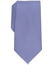Perry Ellis Men's Gaines Mini Print Blue Purple Necktie OS