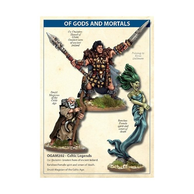 #ad #ad North Star Gods amp; Mortals Mini 28mm Celtic Legends Pack NM $20.00
