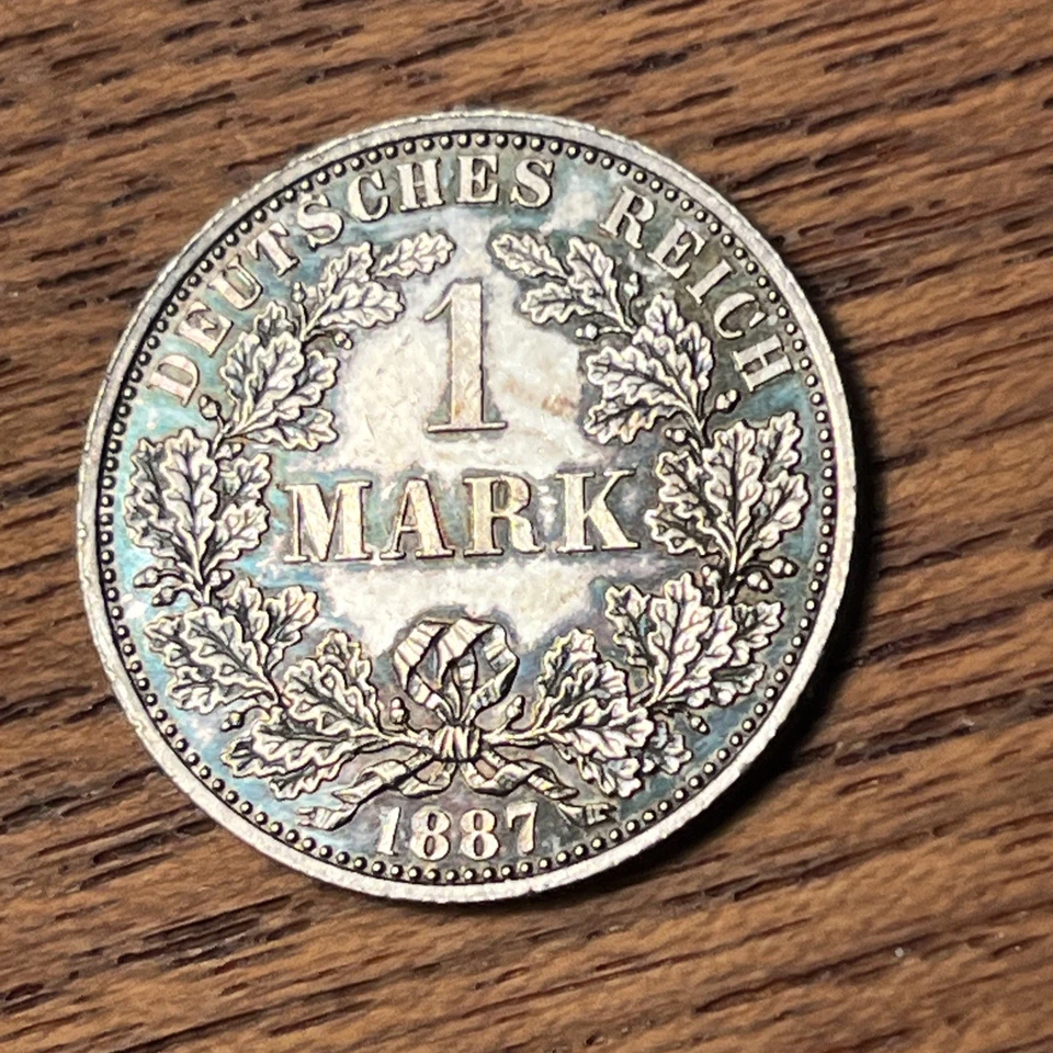 Deutsches Kaiserreich 1 Mark 1887 A PP !!! sehr selten - Bild 4 von 4