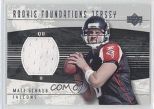 2004 Upper Deck Foundations Rookie Jersey 412/1299 Matt Schaub #252 0o9