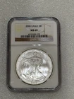 2006 Silver Eagle  NGC MS 69 Brown Label ~ PRISTINE ~ NO SPOTS (270)