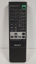 Sony Remote Control RMT-C610 Radio Cassette