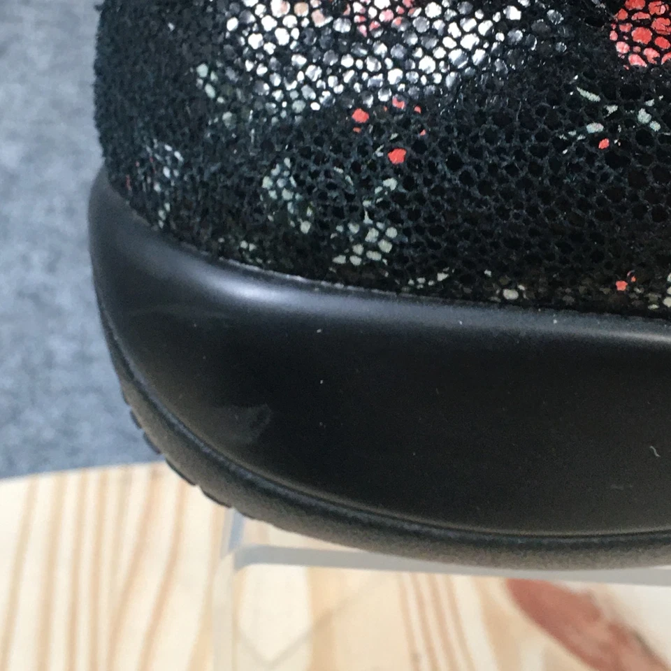 Botas Alegria para mujer 38 Meri botines florales cuero negro imitación piel botón Foto 3 de 4