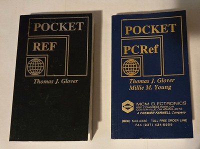 2 Pocket Ref by Thomas J Glover 2nd & 10th Edition Paperback Good