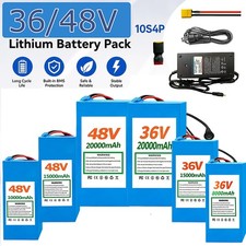 Li-ion Battery 36V Battery 30A BMS 48V For 20...