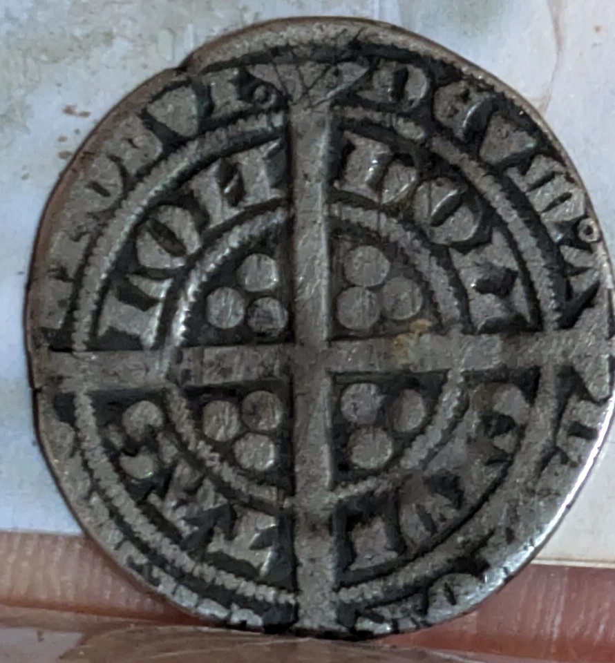 1351-52 Eduardo III (3er) plata martillada Groat Londres Casa de la Moneda Foto 2 de 2