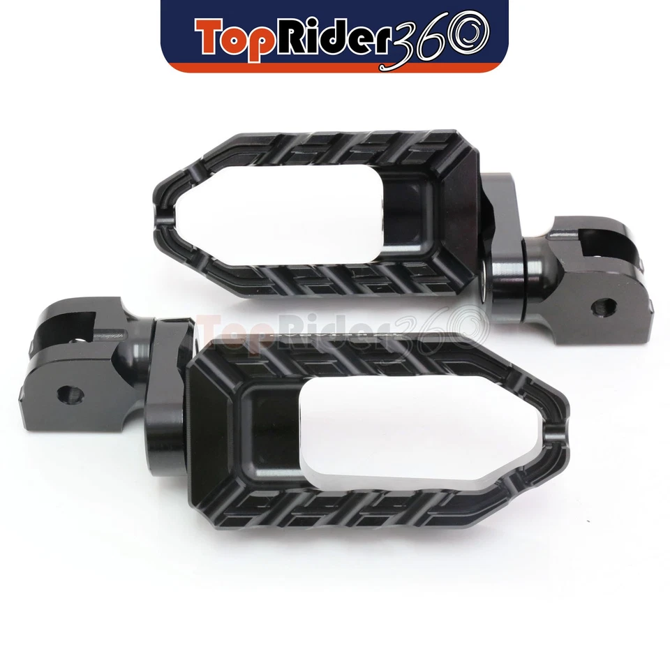 Clavijas delanteras BUZZ extendidas negras de 25 mm para Buell M2 Cyclone todo el año Foto 2 de 4