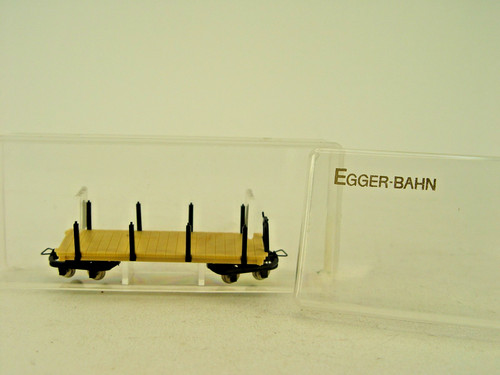 Rungenwagen   -   Feldbahn HOe  Güterwagen   EGGER Bahn  - #1516  #E gebr. | Zustand: Gebraucht