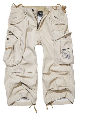 Brandit Short Herren Industry Vintage 3/4 beige Casual Wear, Festival