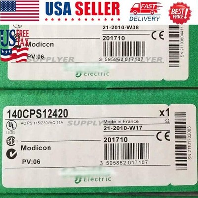 Schneider Electric 140CPS12420 Modicon 140CPS12420 NEW 1pcs