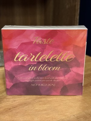 Tartelette in Bloom Eye and Cheek Palette Eyeshadow Highlighter Contour Kit NEW