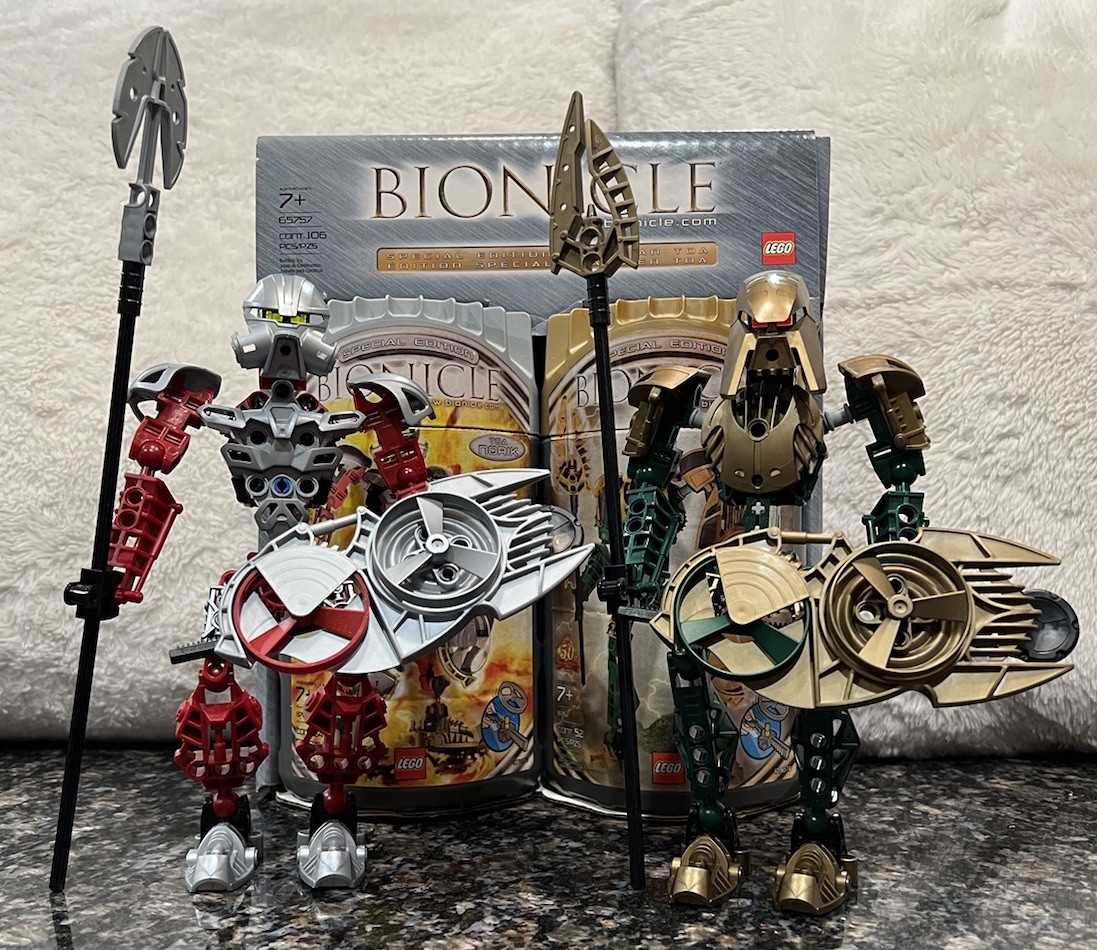 Lego Bionicle (65757) Special Edition Guardian Toa 100% Complete w/ Box & Manual