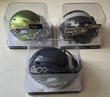 Seattle Seahawks Mini Helmet Lot - Walter Jon...