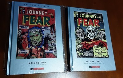 PS Artbooks Pre Code Classics Horror - Journey Into Fear Volume 2 and 3