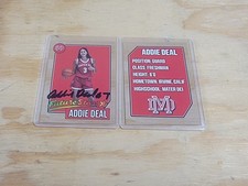 Addie Deal Custom Signed card Iowa Hawkeyes Mater Dei FREE SHIPPING📬