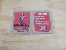 Addie Deal Custom Signed card Iowa Hawkeyes Mater Dei FREE SHIPPING📬