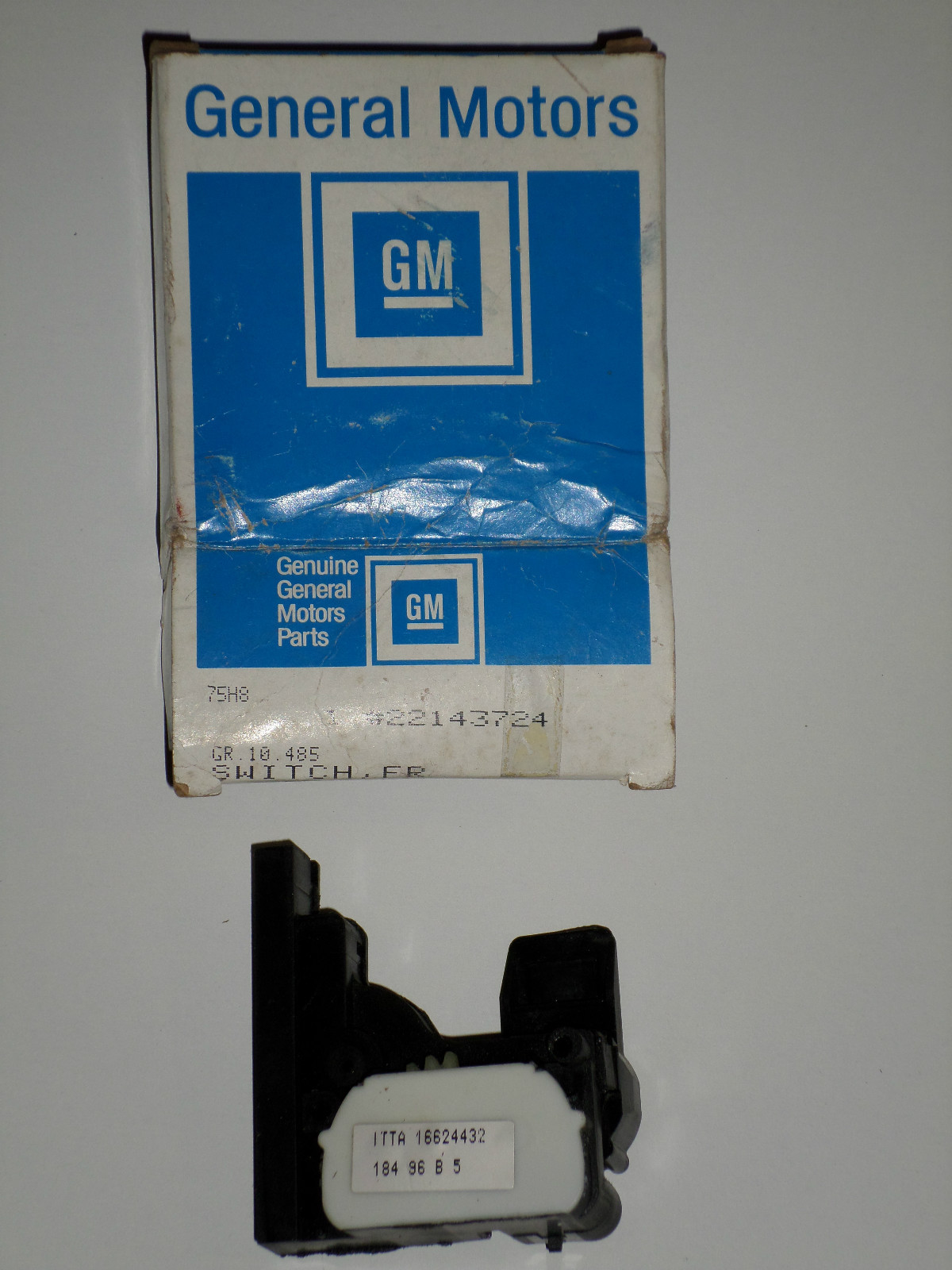 NOS GM Door Lock Actuator Switch 22143724 eBay