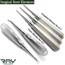 Dental Oral Surgery Root Elevators Coupland Luxation Luxating Elevator Cryer CE