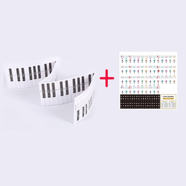 Hinweis-Diagramm Staubdicht Wasserdicht Übungstastatur Beschichtetes Papier Hinweis-Diagramm Staubdicht Wasserdicht Übungstastatur Beschichtetes Papier