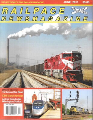 Railpace Juni 2011 Amtrak Wilmington Station Indiana Bear Run Mine C&O Signale