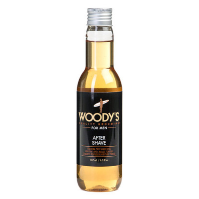 Woody's After Shave 6.3oz 187ml Soothing Post Shaving Tonic Barber Mens 90697