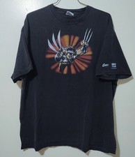 VTG 2001 Marvel Comics Wolverine X-Men Graphitti Designs Hanes T-Shirt RARE XXL