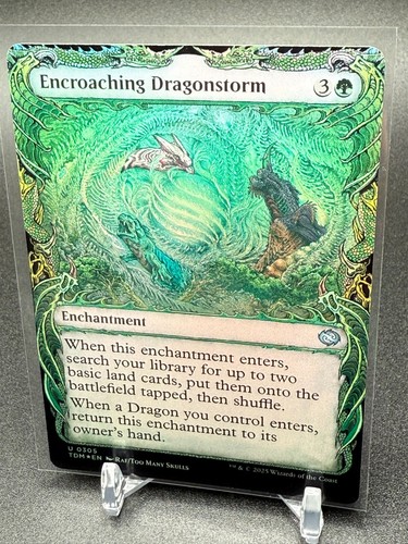 Magic The Gathering - Tarkir Dragonstorm Collector Cards Showcase **FOIL** - Picture 6 of 12