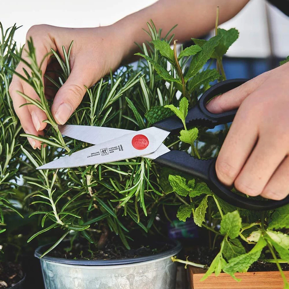 Zwillings 8 Zoll Küchenschere hochwertige ergonomische Schere rot - Bild 3 von 4