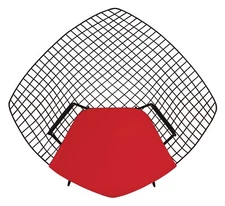 CUSHION for BERTOIA INSPIRED DIAMOND CHAIR - Knoll Style Replacement Pad