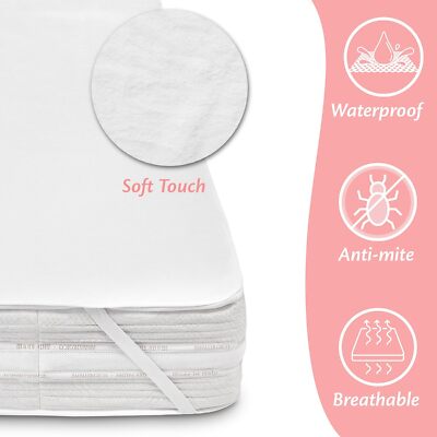 Wasserdicht Matratzenschoner Baby Kinder Inkontinenzunterlage Spannbettlaken